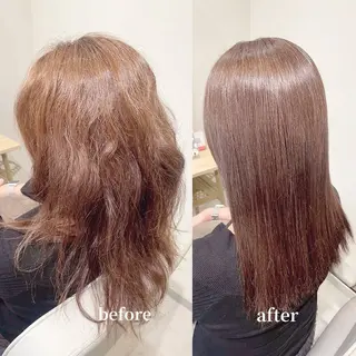 ミディアム 【モデル募集中】 髪質改善専門店リアンのヘアスタイル
