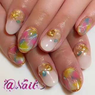 ネイル 小尾 栞のネイルデザイン