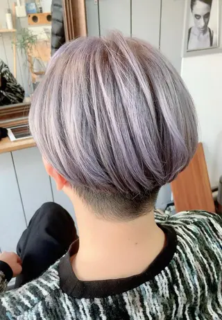 ショート カラー メンズ 大西 カズマのヘアスタイル