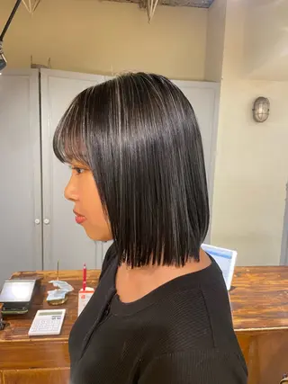 ショート カラー 🤩噂のMr.髪ポジ ティブ®️yu🤩のヘアスタイル