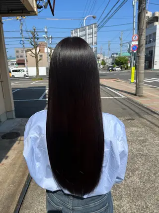 ロング 福井市/小顔カット /アレンジ◎/水野のヘアスタイル