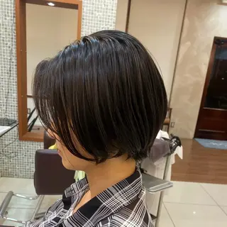 ショート knot hair&products成田公津の杜所属・林 莉瑠のヘアスタイル