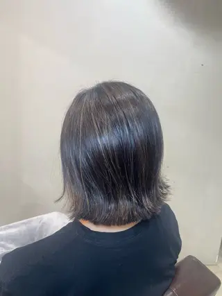 ミディアム 伊藤 実悠/豊橋/ 髪質改善カラーのヘアスタイル