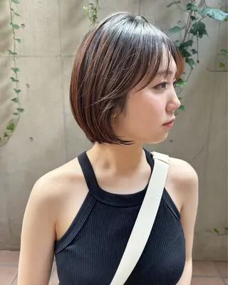 ショート ボブ/ショート 吉田竣のヘアスタイル