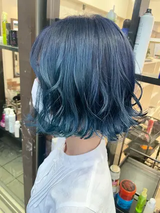 ショート カラー パーマ ヘアアレンジ メンズ 🦋高瀬寛菜🦋 韓国/ブリーチのヘアスタイル