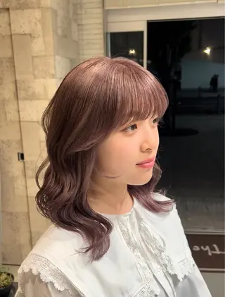 ミディアム カラー 🔥メンズパーマ🔥 鈴木 翔斗のヘアスタイル