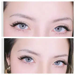 カラー パーマ ヘアアレンジ キッズ ネイル マツエク・マツパ 神山 ビューティー・アイのマツエク・マツパデザイン