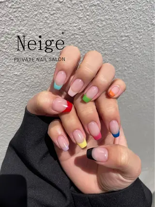 ネイル Neige‪𓂃ai ＊梅津 / 松尾のネイルデザイン