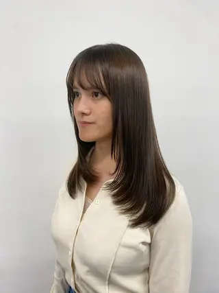 セミロング カラー ✨カット&パーマ✨ 川西詩乃のヘアスタイル