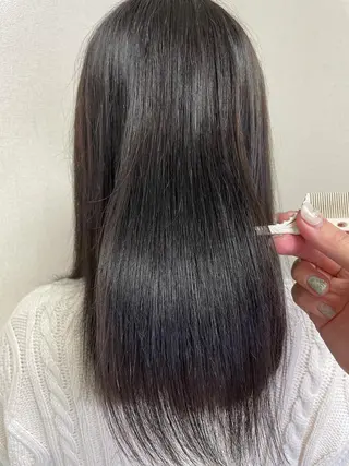 ミディアム 髪質改善お任せ ください♪ひとみのヘアスタイル