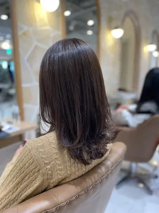 ミディアム 辻 雅也のヘアスタイル