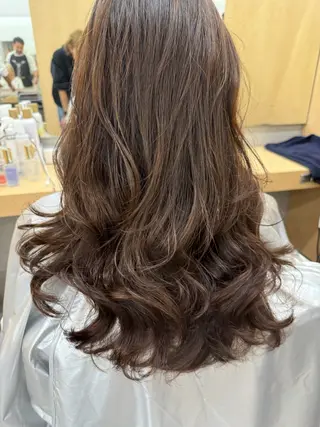 ロング 青木 裕のヘアスタイル
