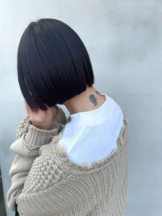 ショート カラー LOBBY HIMERIのヘアスタイル