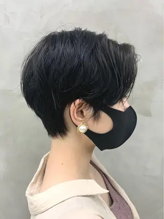 ショート カラー 🌿似合わせ透明感 カラー松本朋幸🌿のヘアスタイル