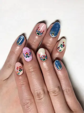 ネイル nail salon en familleのネイルデザイン