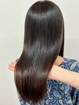 ロング 田淵 愛里のヘアスタイル