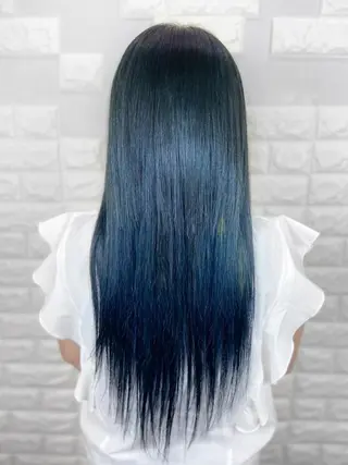 ロング カラー ヘアアレンジ 次世代シールエクステ 錦糸町 小泉 朋之のヘアスタイル