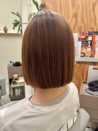 ショート 髪質改善/縮毛矯正 艶髪🔥高杉のヘアスタイル