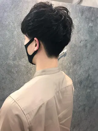 メンズ Noyヨシモト ヒロトのヘアスタイル