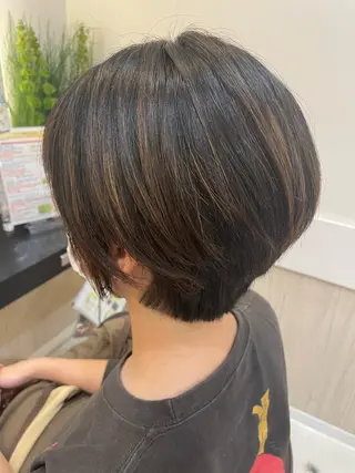 ショート ヘアアレンジ リリー /Men's/パーマのヘアスタイル