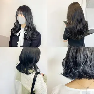 ロング カラー メンズ 🎀暖色カラー🎀 ♡yurika♡のヘアスタイル