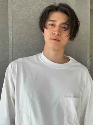 パーマ メンズ 似合わせボブ💓/ 美髪縮毛✨豊嶋龍佑のヘアスタイル