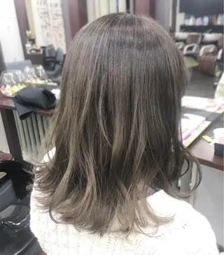 ミディアム カラー ＊横浜駅＊ 金子 誠也のヘアスタイル