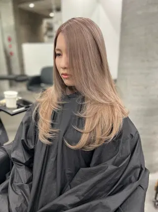 ロング カラー welring hair salonのヘアスタイル