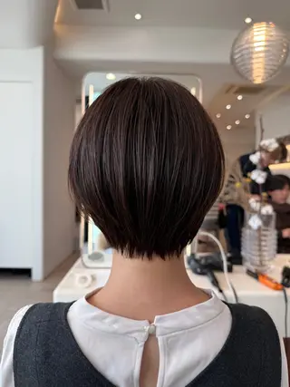 ショート カラー 田中航平/渋谷ボブ/ レイヤーボブのヘアスタイル