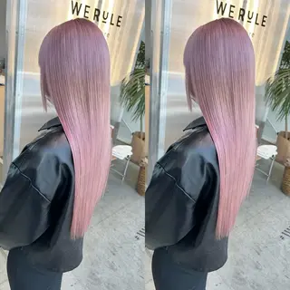 ロング カラー yoriダブルカラー 代表すがわらのヘアスタイル