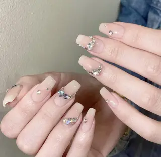 ネイル By moonネイル 🌷ワンホン/韓国風のネイルデザイン