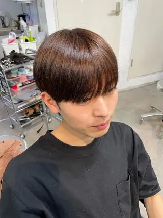 ショート カラー パーマ ヘアアレンジ メンズ キッズ ネイル マツエク・マツパ アイブロウ メンズカット ／ パーマ ／ コハのヘアスタイル