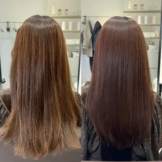 ロング EIGHT plum TOKIOリミテッドのヘアスタイル