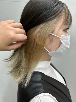 カラー nana l 韓国スタイル౨ৎのヘアスタイル