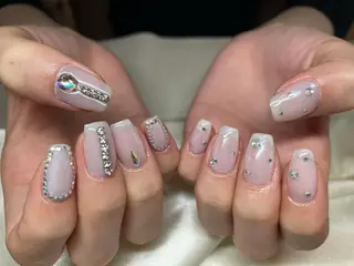 ネイル ˚✧⁺⭐︎༚moca miyuu⁎⁺˳✧༚のネイルデザイン
