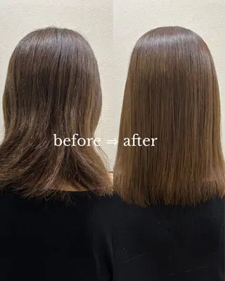 セミロング 井上 樹のヘアスタイル