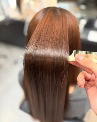 ロング 最高級艶髪カラー🥇 青木宏太のヘアスタイル