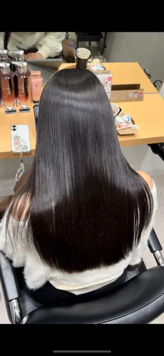 ミディアム 髪質改善ヘアケア 艶髪特化/上田のヘアスタイル