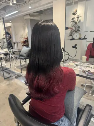 セミロング 顔周りcut・ご相談 ＝新宿しずく🇰🇷のヘアスタイル