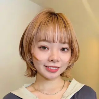 ショート カラー SAKI 新宿のヘアスタイル