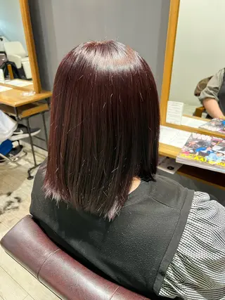 カラー ayumi / 郡山/暖色カラーのヘアスタイル