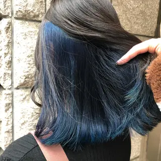 ミディアム カラー ゆう🫧 透明感/ハイトーンのヘアスタイル