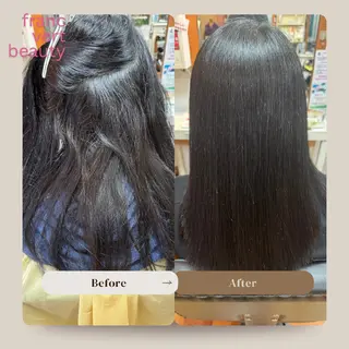 セミロング あや🍀
大人艶カラ ー・縮毛矯正のヘアスタイル