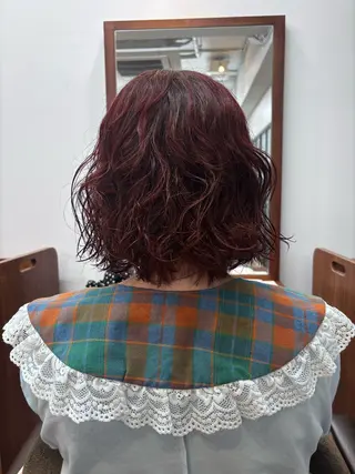 ショート カラー みぞぐち じゅりのヘアスタイル