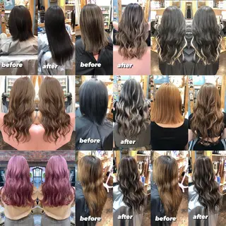 ロング 美魔女 美容師NAOのヘアスタイル