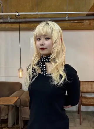 ロング カラー kawahara cocoroのヘアスタイル