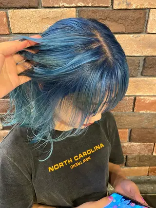 ミディアム 大西 柚羽のヘアスタイル
