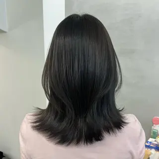 ミディアム カラー suzu invitationのヘアスタイル