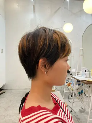 ショート 韓国ヘア⭐︎髪質改善 io（イオ）のヘアスタイル