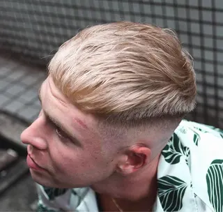 ショート カラー パーマ メンズ 💈men's💈 satoru中目黒のヘアスタイル
